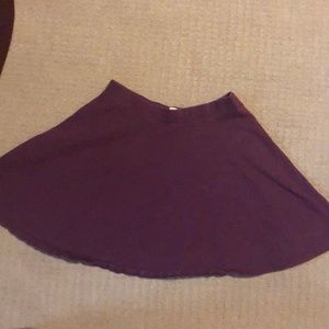 Purple skater skirt